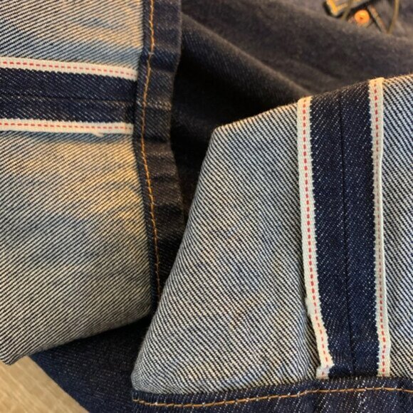 Levis's 501® Original Fit Selvedge 100% Cotton Women's Jeans 28W X 30L - Picture 4 of 4